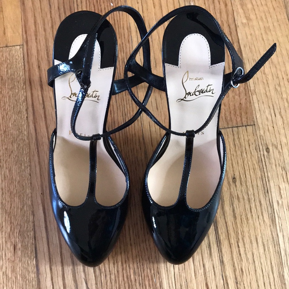 Authentic Black Christian Louboutin heels